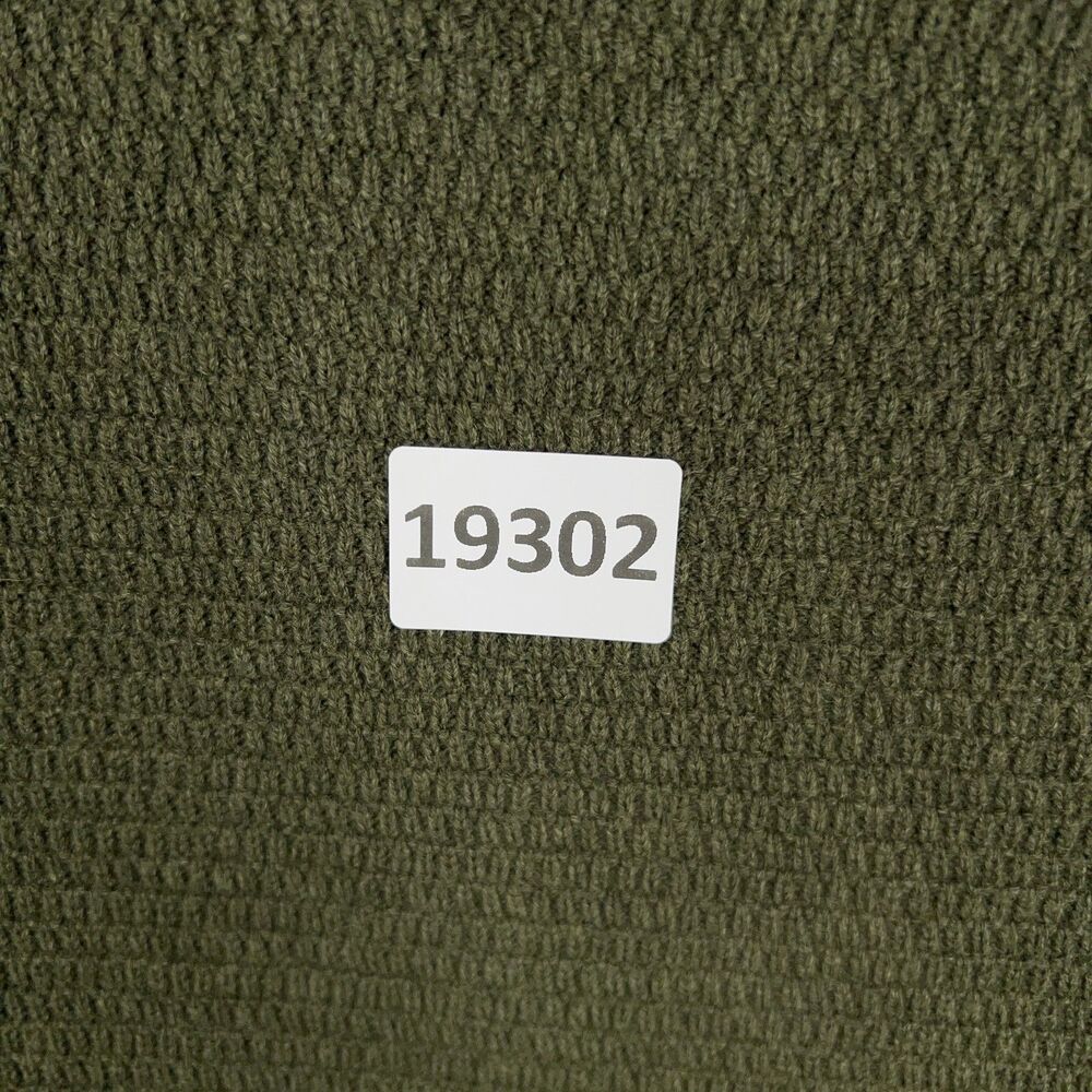 Lisa Todd Sweater Dress Womens Medium Green Black Colorblock Cashmere Twee - Picture 12 of 12